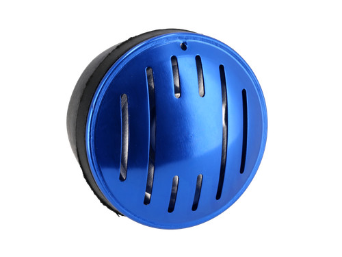 Hupe 12v mit alu - 6v+12v, alu-blende